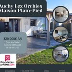 Auchy Les Orchies maison plain pied 4 pièce(s) 95 m2