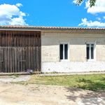 Maison de plain pied 2 chambres, garage et terrain