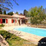 GRAVESON 13690 - Maison de plain-pied T4 sur terrain de près de 1300 m² avec piscine