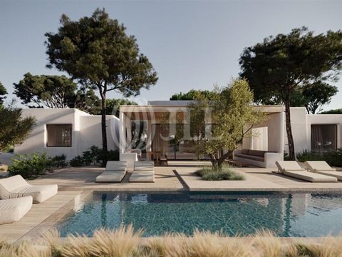 4-bedroom villa with 514 sqm, new, with terraces, garden and swimming pool, located in the Numa resort, in Comporta, 10 minutes from the beach. A resort consisting of twenty-one 2 and 4-bedroom villas with a contemporary design that contrasts with tr...