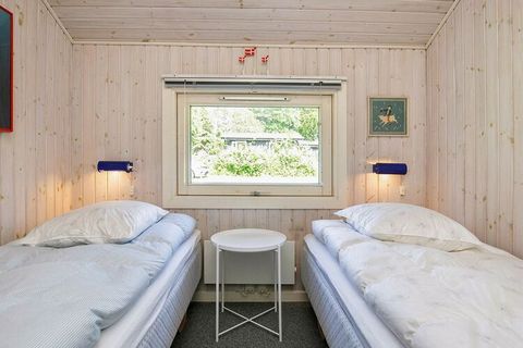 Cottage with sauna located approx. 200 meters from the sea in the scenic area on Fyns Hoved. The cottage contains a living room with wood stove and dining area, open kitchen with i.a. ceramic hob and microwave as well as two bathrooms, one of which h...