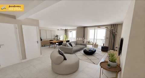 The Locateams Agency is proud to present this charming T4 of 80 m2 exclusively. Ideally located on the 7th floor of a perfectly maintained building, this apartment offers optimal comfort thanks to its elevator. The spacious living space of 33.85 m2 i...