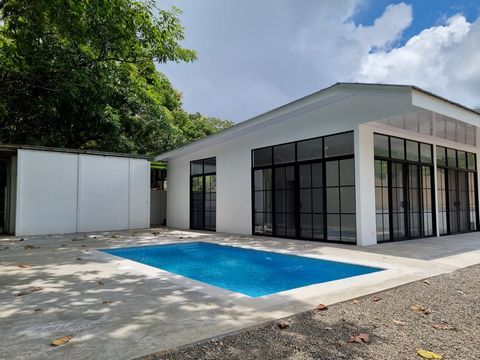 In the vicinity of Playa Carrillo is the newly built Casa Azul. Just a 10-minute drive away, this beautiful home has two bedrooms and two bathrooms, large outdoor space and a good sized pool for relaxing on weekends or hot summer days. The interior f...