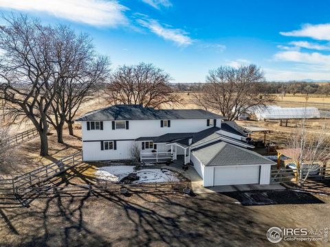 Welcome to one of the most unique homes & properties in Northern Colorado! It's hard to capture everything this property has to offer because its resources & benefits are so vast so let's take it one step at a time starting with the beautifully renov...