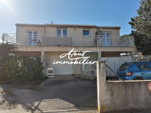 New in your Atout Immobilier Canet agency, this large architect-designed house built in 2000 with 3 additional free studios allowing three rental income. Finishing work to be planned. The house is located on a fenced plot of 1,555 m2 with a large wat...