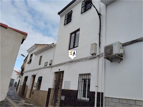 This traditional 3 to 4 bedroom terraced house is situated on a quiet street, in the town of Alcaudete in the Jaen province of Andalucia, Spain and is a lovely, ready to move into property. Enter the renovated house into a bright hallway with a wood ...