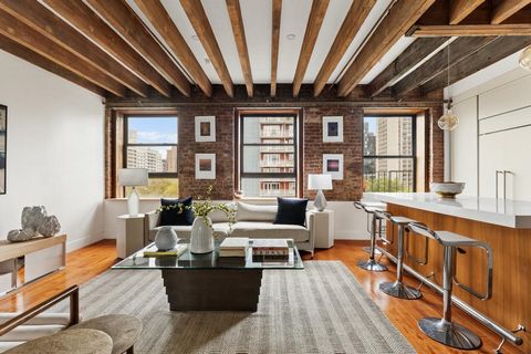 Situated in the heart of Greenwich Village, this 7th-floor loft penthouse at 520 LaGuardia Place is the pinnacle of modern-meets-industrial luxury. With 3 bedrooms, 2 bathrooms, and elevator access, every detail exudes refinement. Greeted by sunlight...