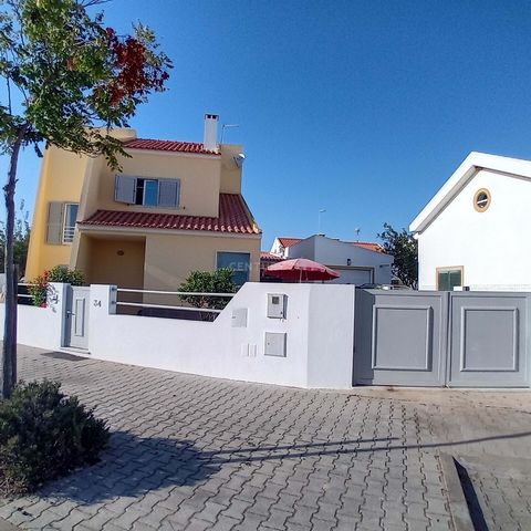 If you are looking to buy a house on the Alentejo Coast, next to the best beaches in the country, this will certainly be your choice. Modern house, built in 2014, on a plot of almost 300m2, corner, isolated with two floors, garage, patio and attached...