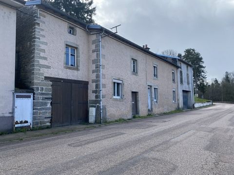 Real estate for sale with this F4 type village house in the commune of Darney. House consisting of 3 bedrooms, a bathroom, a laundry room, a living room and a kitchen area. Double glazed windows. A pleasant dominant plot of land allows you to maintai...