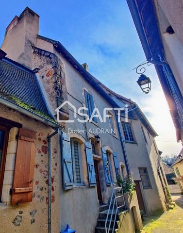 Located in the charming village of Hérisson (03190), third most beautiful village in France in 2021, this house enjoys a peaceful living environment in the countryside. Nearby, you will find amenities such as a school, as well as easy access to publi...