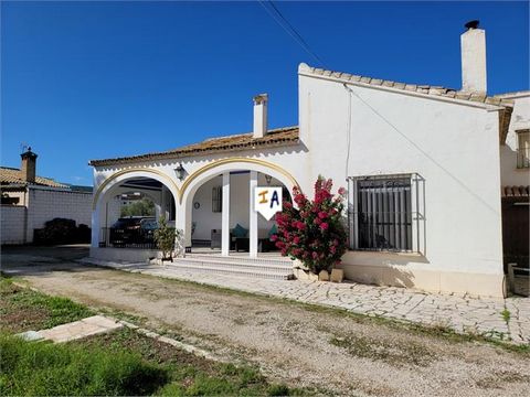 This Chalet style Villa is located in the pretty town of Lora de Estepa, in the province of Serville in Andalucia, Spain, just a short walk to the local amenities and only a 5 minute drive to the larger bustling town of Estepa for all of those bigger...