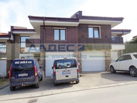 FURNISHED, IN A GATED COMPLEX, BRAND NEW house located only 14 km. from the capital along the Lyulin highway, on the southern slope of Vitosha Mountain, surrounded by panoramic views, fresh mountain air. The complex has a complete infrastructure, und...