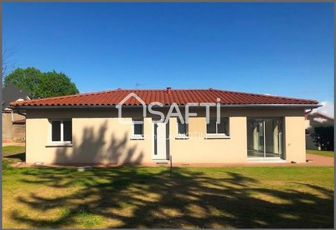 Single storey house 95m² 3 bedrooms land 450m² New single storey house delivered finished in early 2024, quiet and close to the center Exclusive - Dominique Notin & SAFTI You dreamed of it... NEW HOUSE delivered finished at the start of 2024 (without...