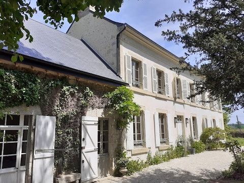 NORMANDY, On the borders of the Perche Regional Natural Park, 170 km west of PARIS, on the edge of a small peaceful hamlet, charming RESIDENCE late eighteenth-early nineteenth century tastefully restored with respect for its beautiful original featur...