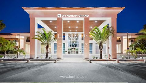 The Wyndham Grand Algarve is a new tourist resort with a total of 132 apartments, built to offer a home away from home experience. The apartments, fully equipped and furnished , are part of an exclusive tourist resort that includes various services, ...