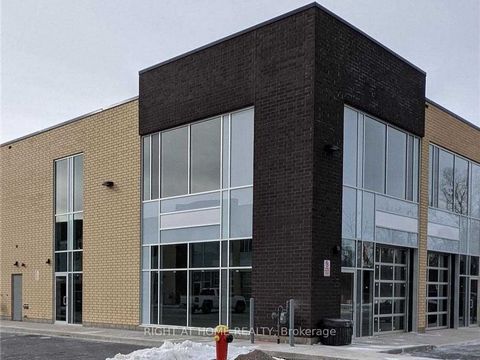 Brand New ! Bright Individual Unit , Rare Unit With A Total Of 2 Separate Entrance, Upgraded With 1 Extra Side Door, And Translucent Drive In Shipping Door. 22 Ft Clear Height, Permit Already Issued For A Showroom/Storage/Workshop And An Office.-Read...