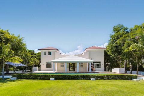 This stunning 5-bedroom villa in punta cana resort offers the ultimate in luxury living, with expansive spaces, modern amenities, and panoramic golf views.  Unlike many other properties on the market, this exceptional villa spans over 850 m² (9,146 f...