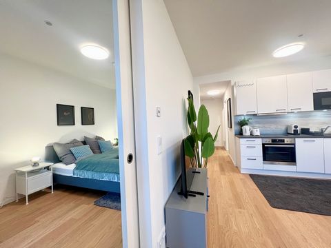 Modernes Neubau-Apartment (56m²) in der HafenCity – Perfekt für bis zu 4 Personen Willkommen in Ihrem neuen Zuhause im Herzen der pulsierenden HafenCity! Dieses brandneue 56m² große Apartment ist modern eingerichtet und bietet Platz für bis zu 4 Pers...