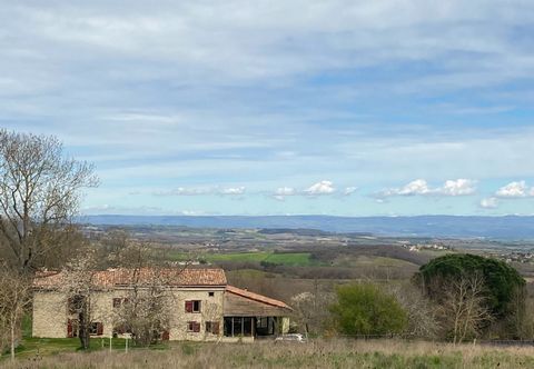 Stunning Renovated Stone Farmhouse in the South of France with Extensive Grounds and Mountain Views\n\nOverview \n\nThis beautifully restored stone farmhouse offers a rare blend of traditional French charm and modern comforts. Nestled within an impre...