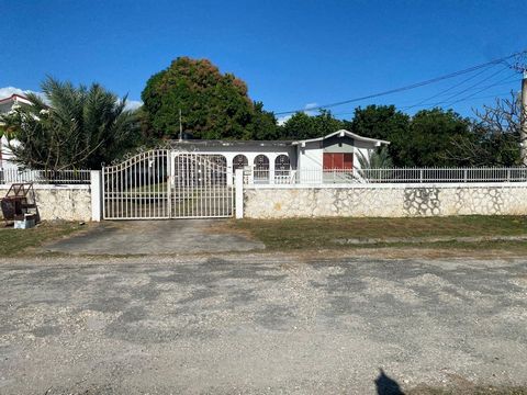 This 3 Bedroom, 3 Bathroom, Bungalow House offers an Income earning opportunity. The One Bedroom Flat is to the back of the property and the 2 Bedroom section to the from of the property. The property features an orchard in the back yard with 2 Mango...