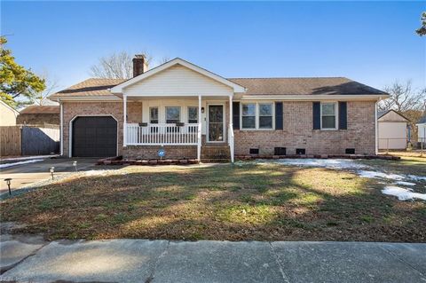 Welcome to your dream home in Chesapeake! This stunning 1-story all-brick ranch offers 3 bedrooms, 2-baths, and 1,067 square feet charm and functionality. The kitchen is a chef's paradise, boasting all stainless steel appliances, granite countertops,...