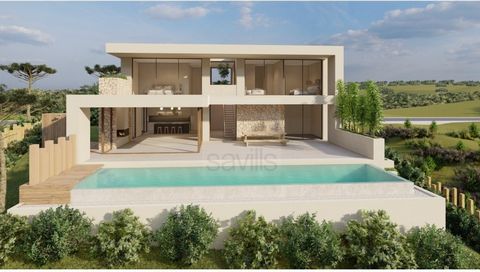 Plot with project and construction of a villa, located in the West Cliffs Golf Course, with the town of Óbidos as the nearest village. This exceptional villa redefines the concept of coastal living, combining modern architecture with magnificent ocea...