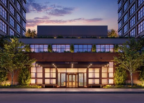 IMMEDIATE OCCUPANCY. The Huron. Two Towers Designed by the Acclaimed Morris Adjmi. Over 30,000 Sq Ft of Amenities. Introducing this brand new 2-bedroom, 2-bathroom condo with a 358 square foot terrace offering an amenity-rich waterfront lifestyle in ...