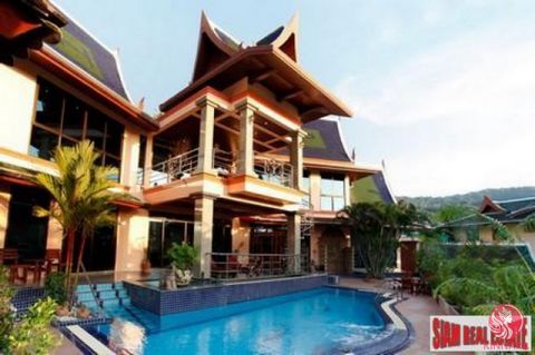 This is a luxury two-storey 4 bedroom classic Thai style fully furnished villa which offers over 300 sqm of spacious, relaxing, living space. The property has been built to a very high standard and features some beautiful fixtures which include parqu...