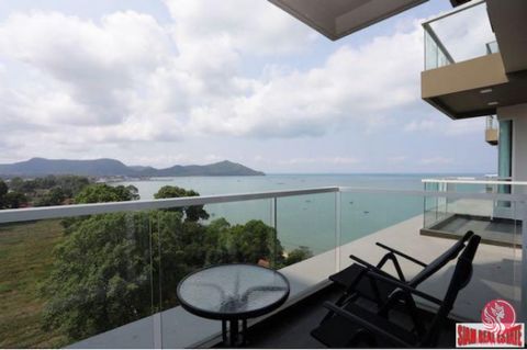 A beautiful one bedroom condo is for sale in the Del Mare Pattaya Condo. Breathtaking views can be seen from the 10th floor balcony. There is an open living plan that includes a living room with sofa and wall mounted flat screen TV, dining area and w...