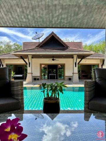 Discover the perfect blend of tranquility, elegance, and opportunity at this stunning villa located in Pa Khlok area. Nestled within walking distance of the prestigious Mission Hills Golf Course and just a 10-15 minute drive to Naiyang Beach, this pr...