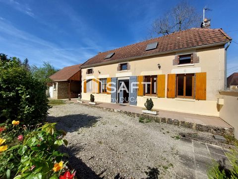 Située dans la commune de Prusy (10210) à 10mn de Chaource et de Tonnerre (gare sncf), cette charmante maison bénéficie d'un cadre paisible au cœur de la campagne, offrant un environnement propice à la détente et à la tranquillité. Prusy est une loca...