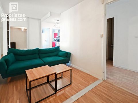 A découvrir sans tarder en EXCLUSIVITE ! Appartement situé sur Le Havre - CAUCRIAUVILLE idéal pour investisseurs ou familles ! Charmant T4 situé au 1er étage avec ascenseur dans une copropriété sécurisée et bien entretenue comprenant : Une entrée spa...