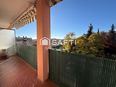 Appartement T3, avec 1 cave, 1 balcon, 1 parking libre, 1 accès espace vert