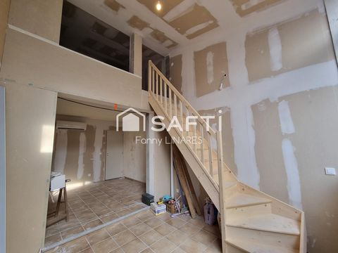 Petite maison de village, gros travaux déjà effectués, finitions à réaliser