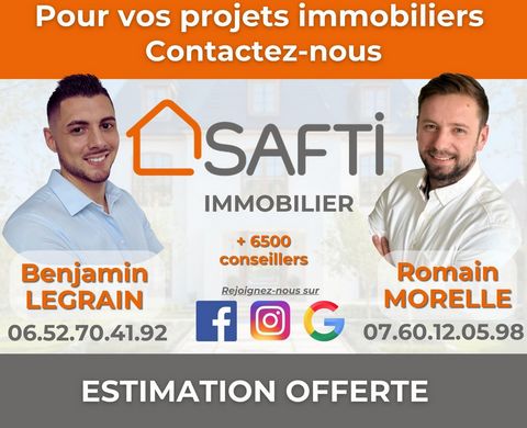 Maison de ville 105m2 6p, 3ch, avec JARDIN