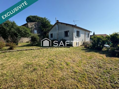 MAISON DE VILLAGE 3 CHAMBRES GARAGE ET JARDIN A CHAMPDENIERS !