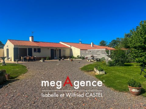 Maison de plain-pied au calme à quelques minutes des plages !