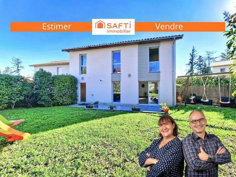 Maison 2013, 4 ch, jardin piscinable, au calme