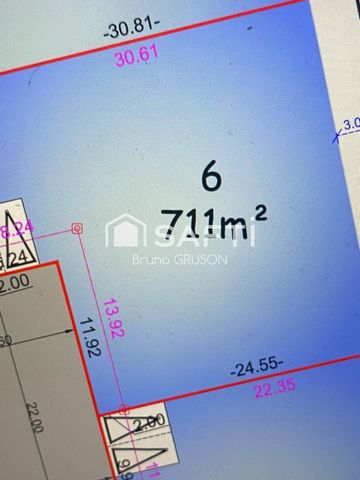 Différentes parcelles à construire