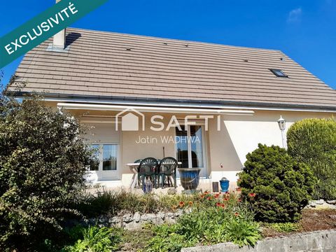 Pavillon lumineux, qualités d'un plain-pied, confortable, avec terrasse, jardin et sous-sol complet pour la famille !