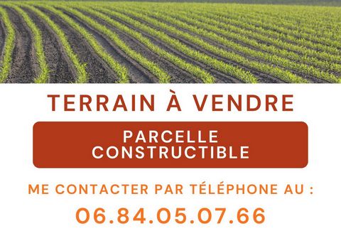 Terrain au calme en pleine campagne