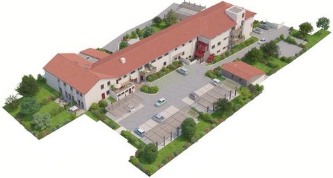 Proche Hôpital Schumann St Hubert Appartement T3 - 71.7 m² _ avec 1 carport + 1 place de parking privatifs, terrasse , 2 chambres, Résidence 