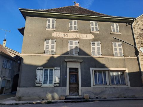 VILLEBOIS - Grand 20-room hotel with superb bachelor-style vaulted cellar in the basement and an outbuilding. I invite you to discover this beautiful building, formerly a hotel - restaurant, an unmissable and historic place in Villebois. This buildin...