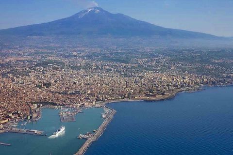 At the foot of Mount Etna volcano on the beautiful island of Sicily is Villa Mara with private swimming pool in a quiet residential area with several villas. The house has a spacious living room and a lava stone fireplace. The interior is simple and ...