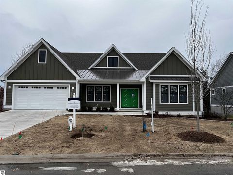 New custom home built Old Mission. Rembrandt Construction is building this gorgeous 4 bedroom/4 bath home with high end finishes throughout, including everything you see in a fabulous new home. The main floor includes a generous primary suite, office...
