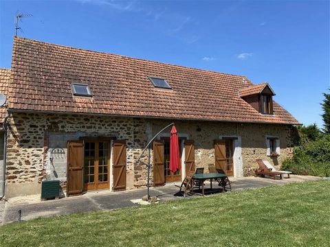 Situated in the heart of the Indre countryside at the edge of a hamlet outside Chaillac is this bright and attractive renovated traditional family house which embraces modern comfort in spacious rooms and includes 5 bedrooms, 3 bathrooms and an attac...