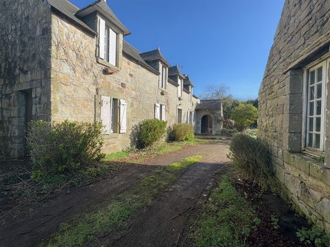 In a quiet environment, close to the sea, discover this property comprising: *A main house comprising an entrance, kitchen, living room with two fireplaces on the ground floor. The first floor consists of a landing which leads to 3 bedrooms and an of...
