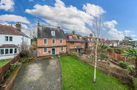 £1,000,000 - £1,100,000 Guide price. Contemporary fitted kitchen/ breakfast room with walled garden views. Five bedrooms served by two recently refurbished modern bathrooms. Period features abound - Beams - Exposed brick fireplaces - Log burning stov...