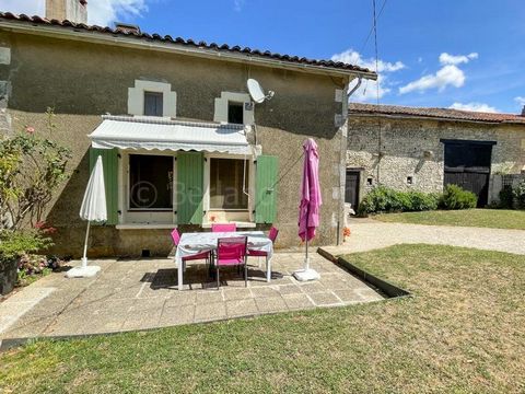 Situated just 2kms from the village of Chaunay which has a bakers, weekly market, pharmacy, bar and the large town of Couhe just a 10 minute drive. This south facing 3 bed stone property offers 88m2 of living and benefits from a mix double + single g...