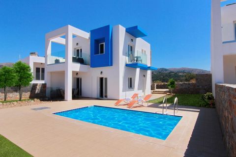 Located in Agios Nikolaos. This newly built modern villa is part of a complex of villas, located in the village of Kounali, near the northern coast of Crete, in the eastern part of the island (prefecture of Lasithi). This villa is 130 m2 in size and ...